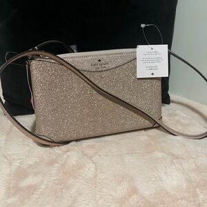 Kate Spade Black Leather Crossbody Bag